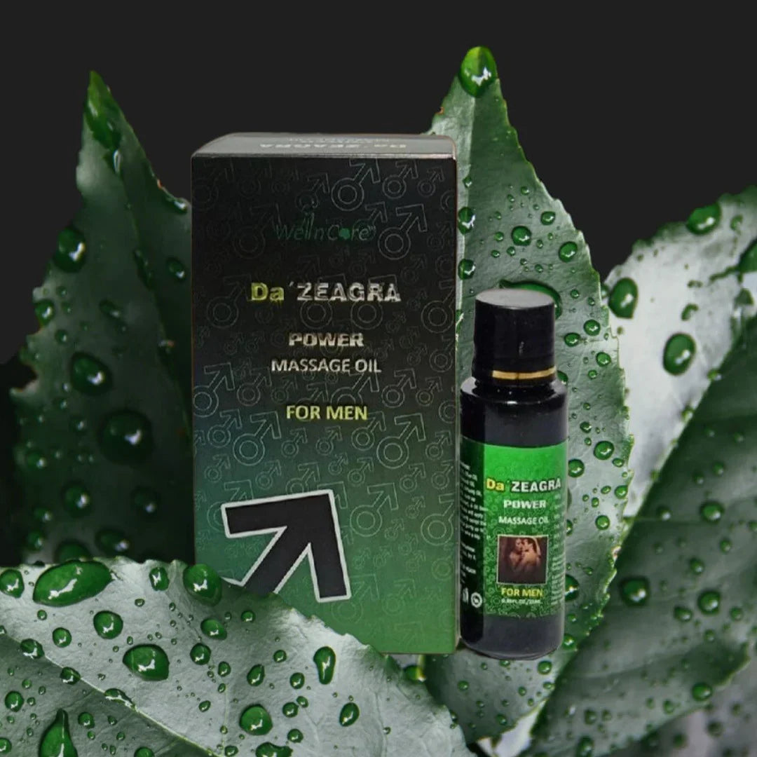 Da Zeagra Herbal Power Massage Oil - New Latest Formula 2025
